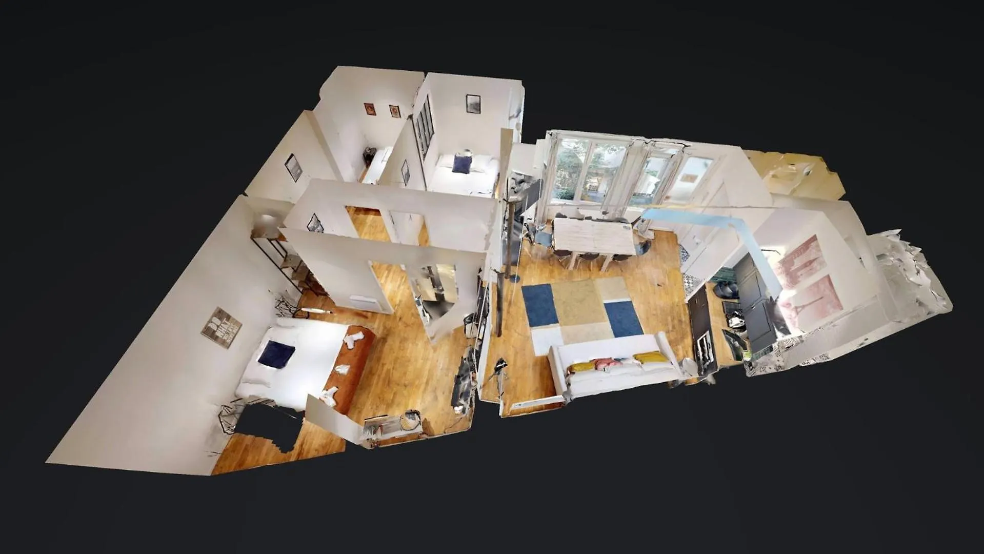 205-Suite Villa Valmy Paris Lejlighed